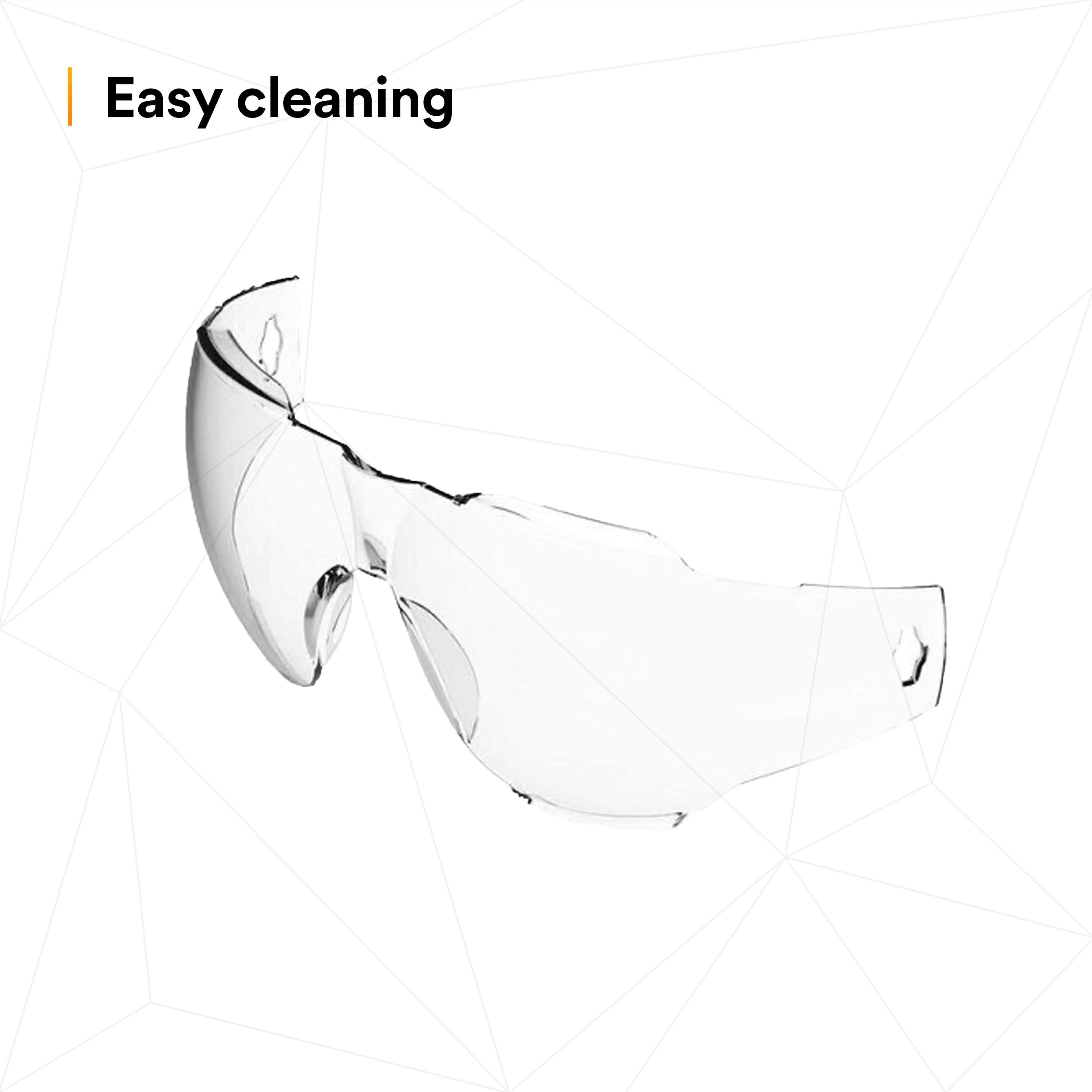 3M™ Goggle Gear, 500-Series, GG501SGAF-LENS, Clear Scotchgard™ Anti-fog Replacement Lens_9