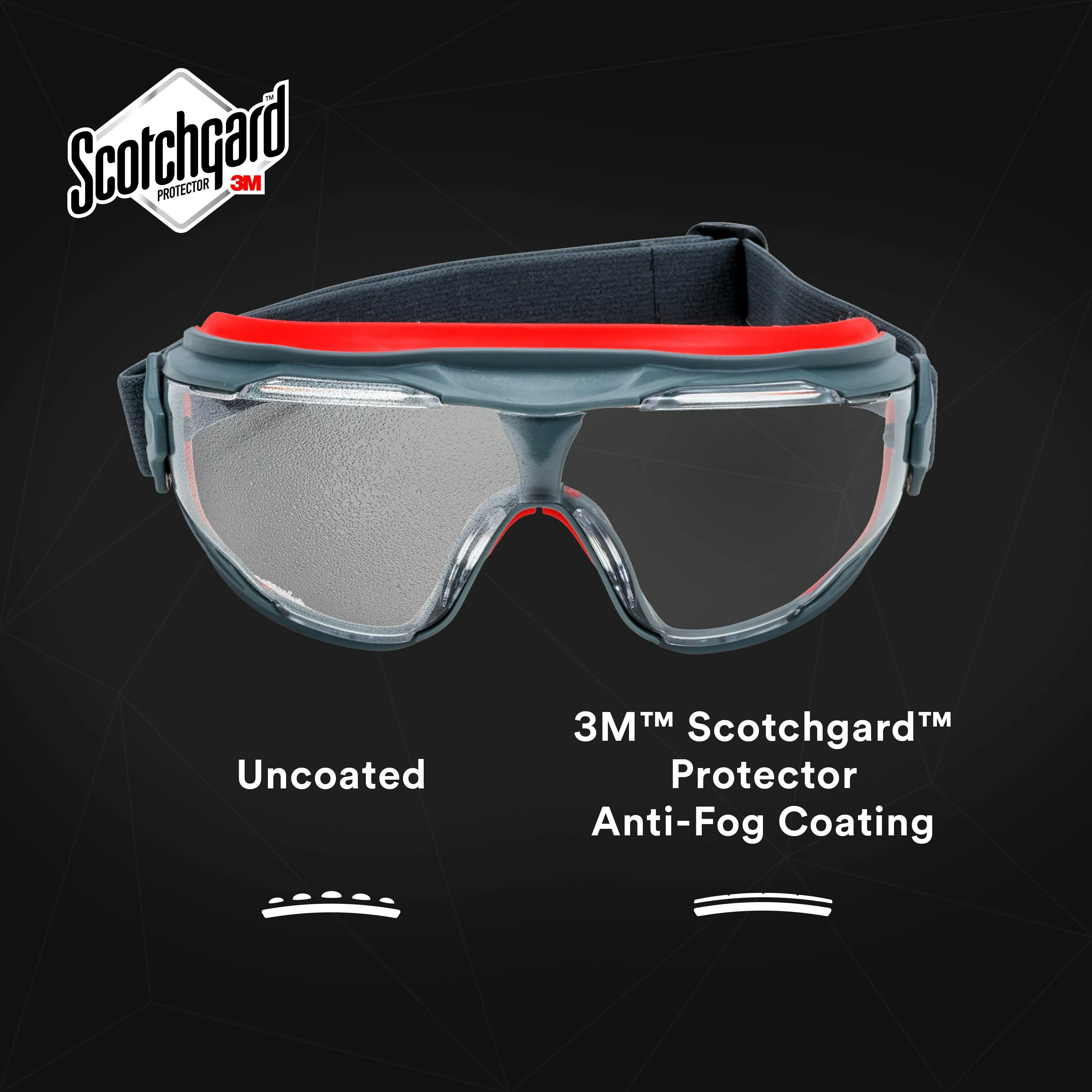 3M™ Goggle Gear, 500-Series, GG501SGAF-LENS, Clear Scotchgard™ Anti-fog Replacement Lens_3