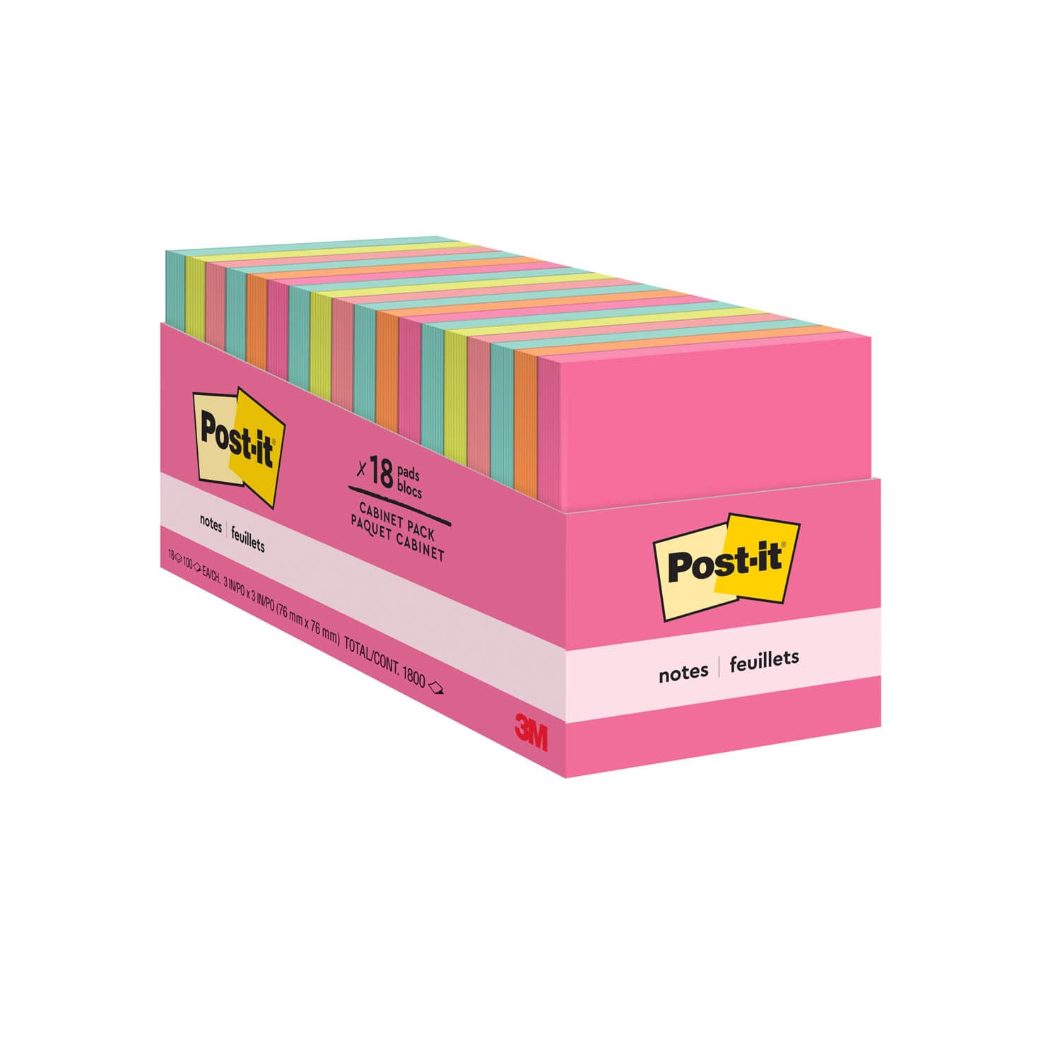 Post-it Dispenser Pop-up Notes R330-AN, 3 in x 3 in (76 mm x 76 mm)_3