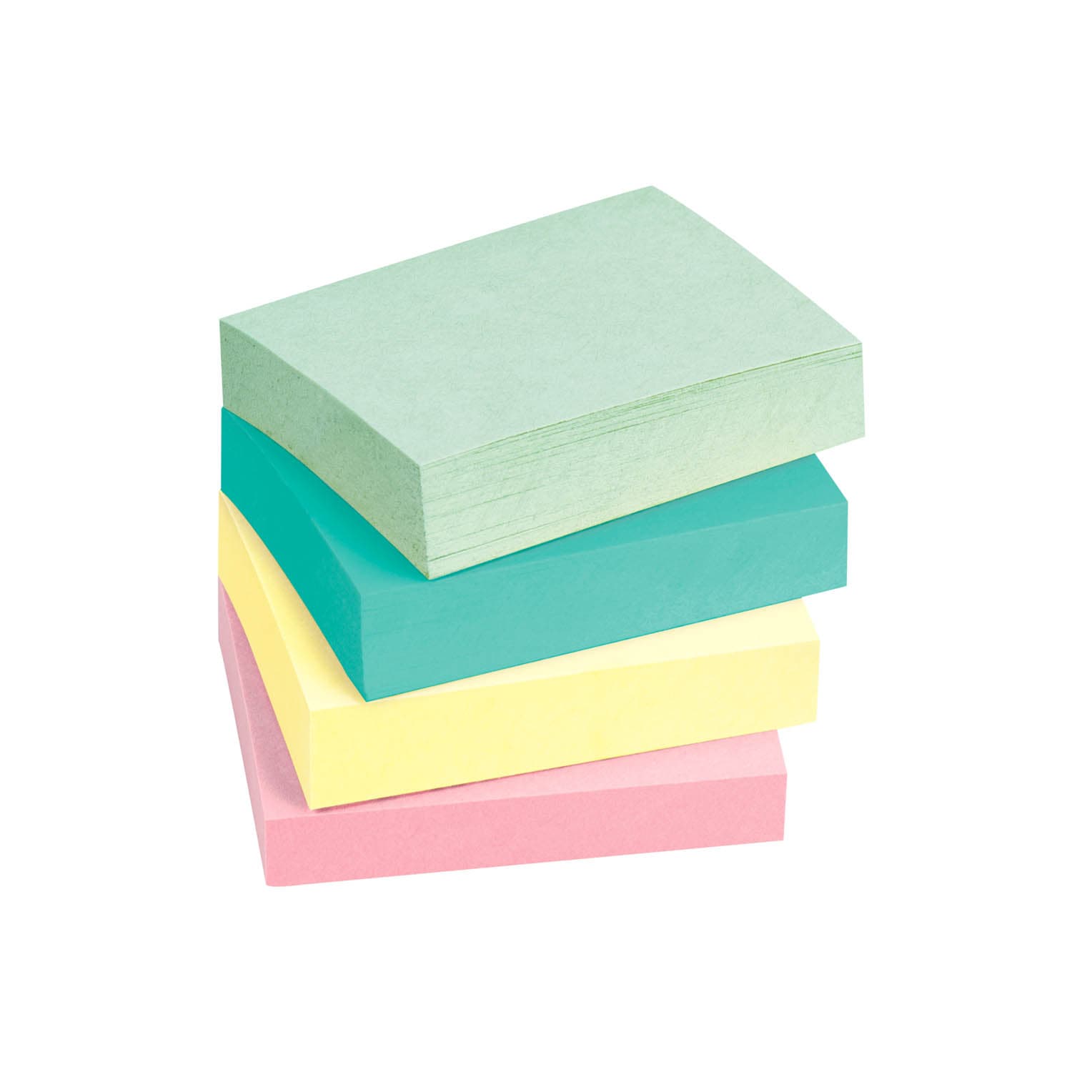 Post-it Notes 653-AST, 1-3/8 in x 1 7/8 in (34,9 mm x 47,6 mm) Marseille colors