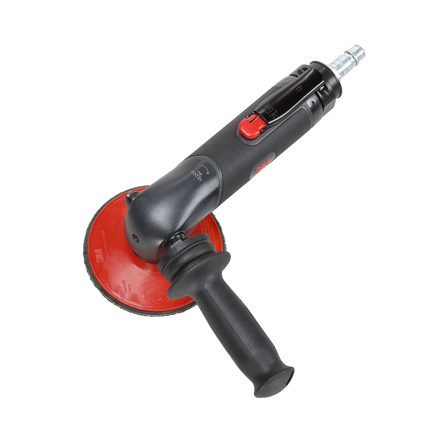 3M Pneumatic Sander, 88577, Used for 4-1/2 in - 5 in discs, 1.5 HP, 12K RPM