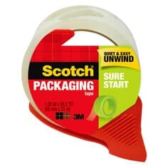 Scotch Packaging Tape 3450S-RD-36GC, 1.88 in x 38.2 yd (48 mm x 35 m)