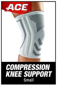 ACE Compression Knee Brace w/Side Stabilizers 207353, S