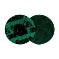 Scotch-Brite Roloc Precision Surface Conditioning Disc, PN-DS, Fine, TS, 3 in, 2