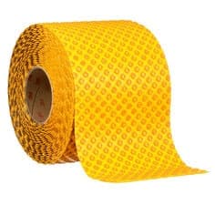 3M Stamark All Weather Tape A381AW, Yellow, 6 in x 70 yd