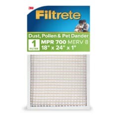 Filtrete Electrostatic Air Filter 700 MPR 721-4, 18 in x 24 in x 1 in (45.7 cm x 60.9 cm x 2.5 cm)