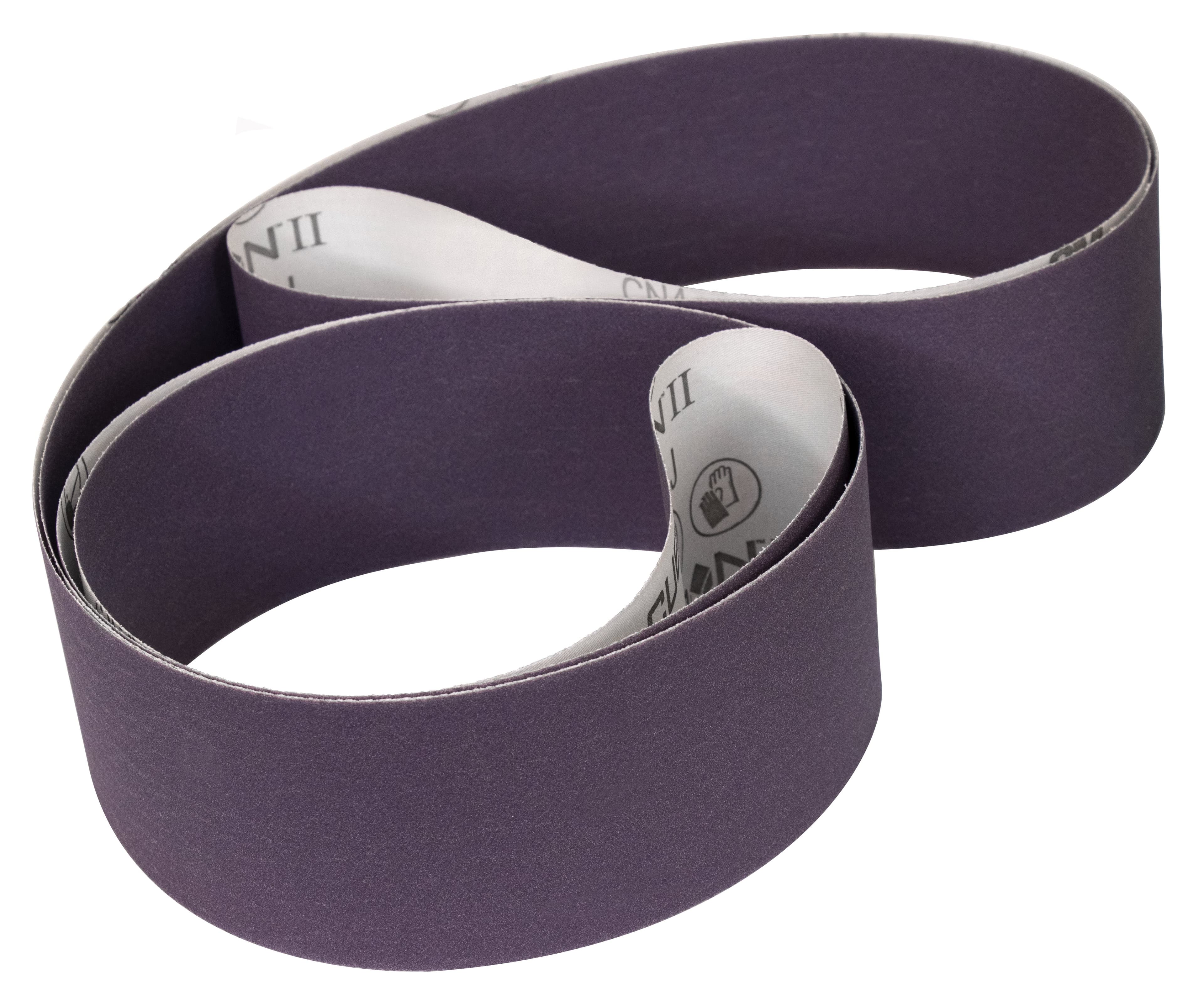 3M Cubitron II Cloth Belt 726A, 240+ J-weight, 2 in x 132 in, Film-lok, Full-flex