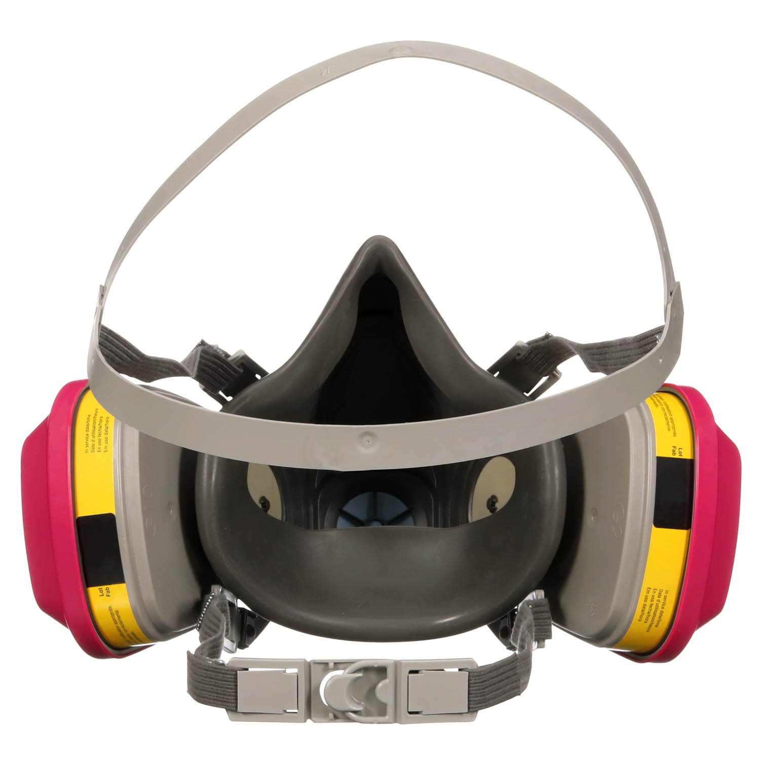 3M Multi-Purpose Reusable Respirator 63023H1-DC, OV/AG/P100, Large, 1-Facepiece and 1-Pair of 60923 CartriDGs/Filters