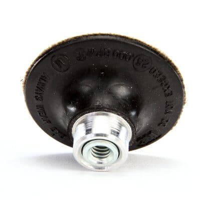 3M Roloc Back-Up Pads for Electric Mini Angle Grinders Medium 75mm dia. x M14 - 2.00 (84999)