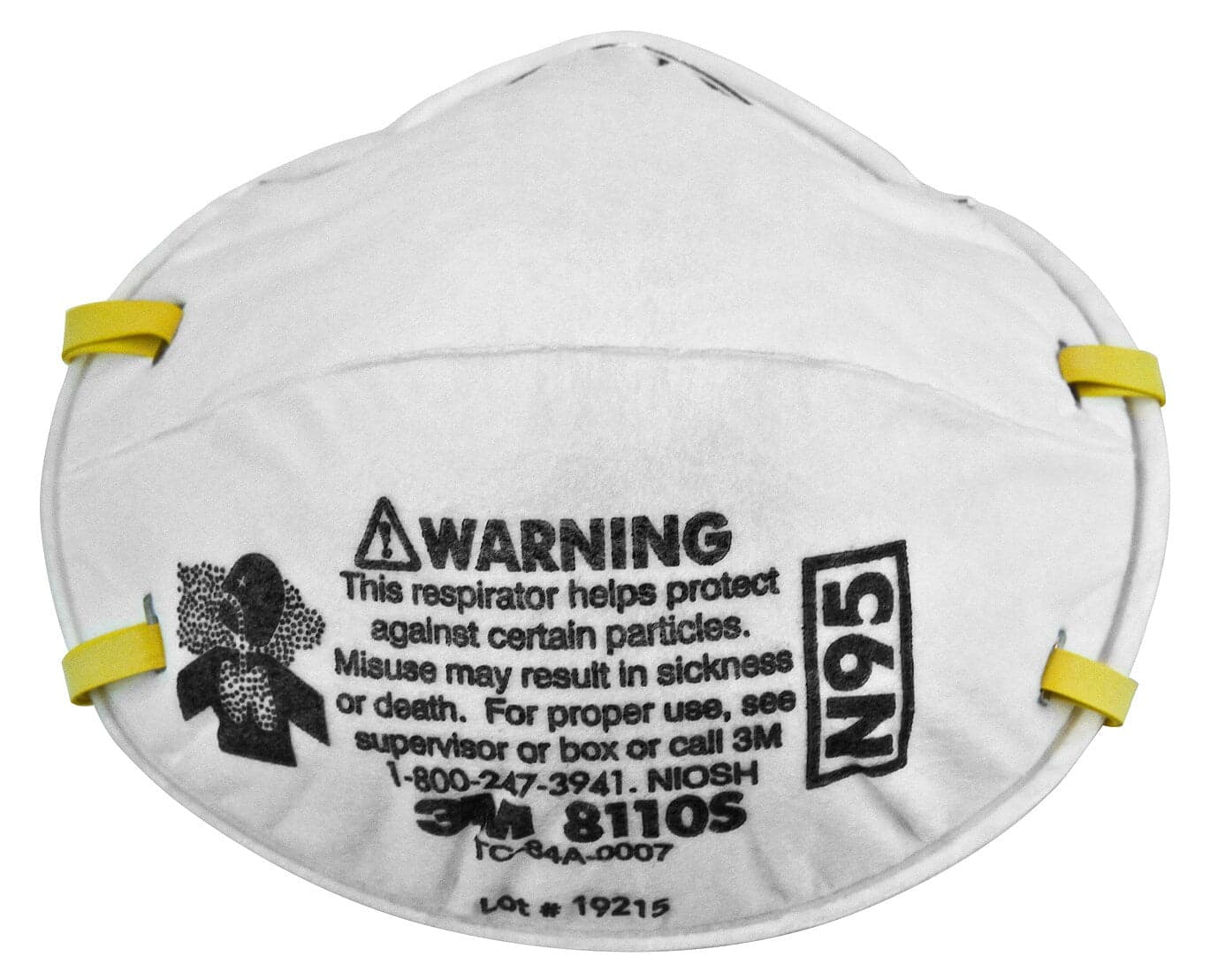 (Box of 20) 3M P1 Cupped Particulate Respirator (8710)