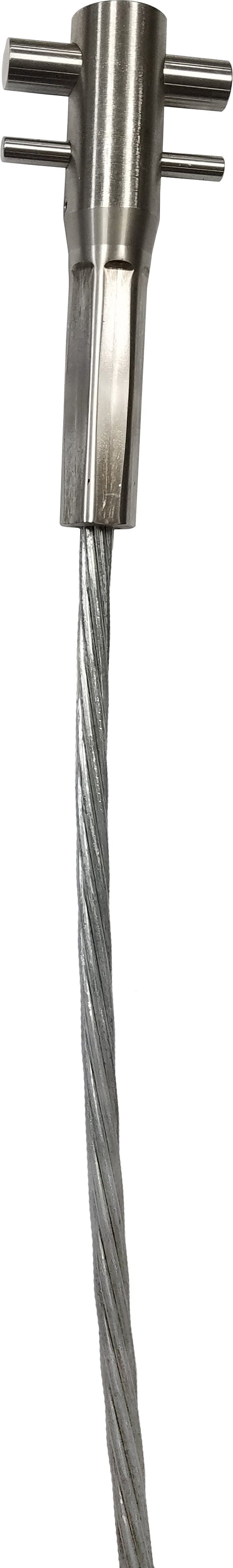 3M™ DBI-SALA® Lad-Saf™ Swaged Cable 6115011, 3/8 Inch, Stainless Steel, 3m_0