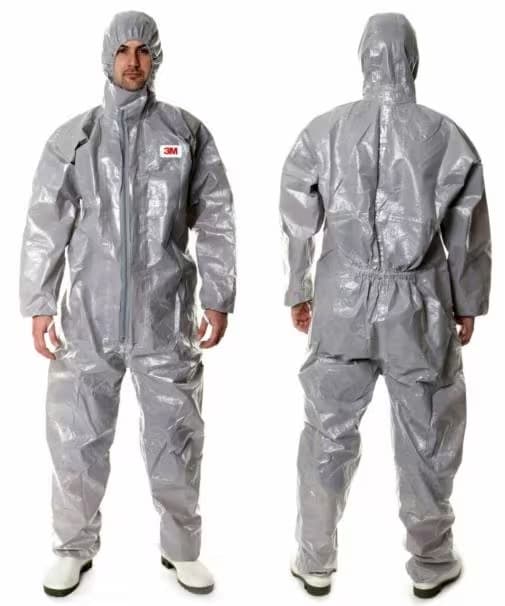 3M™ Protective Coverall 4570, M, Grey, 1/EA