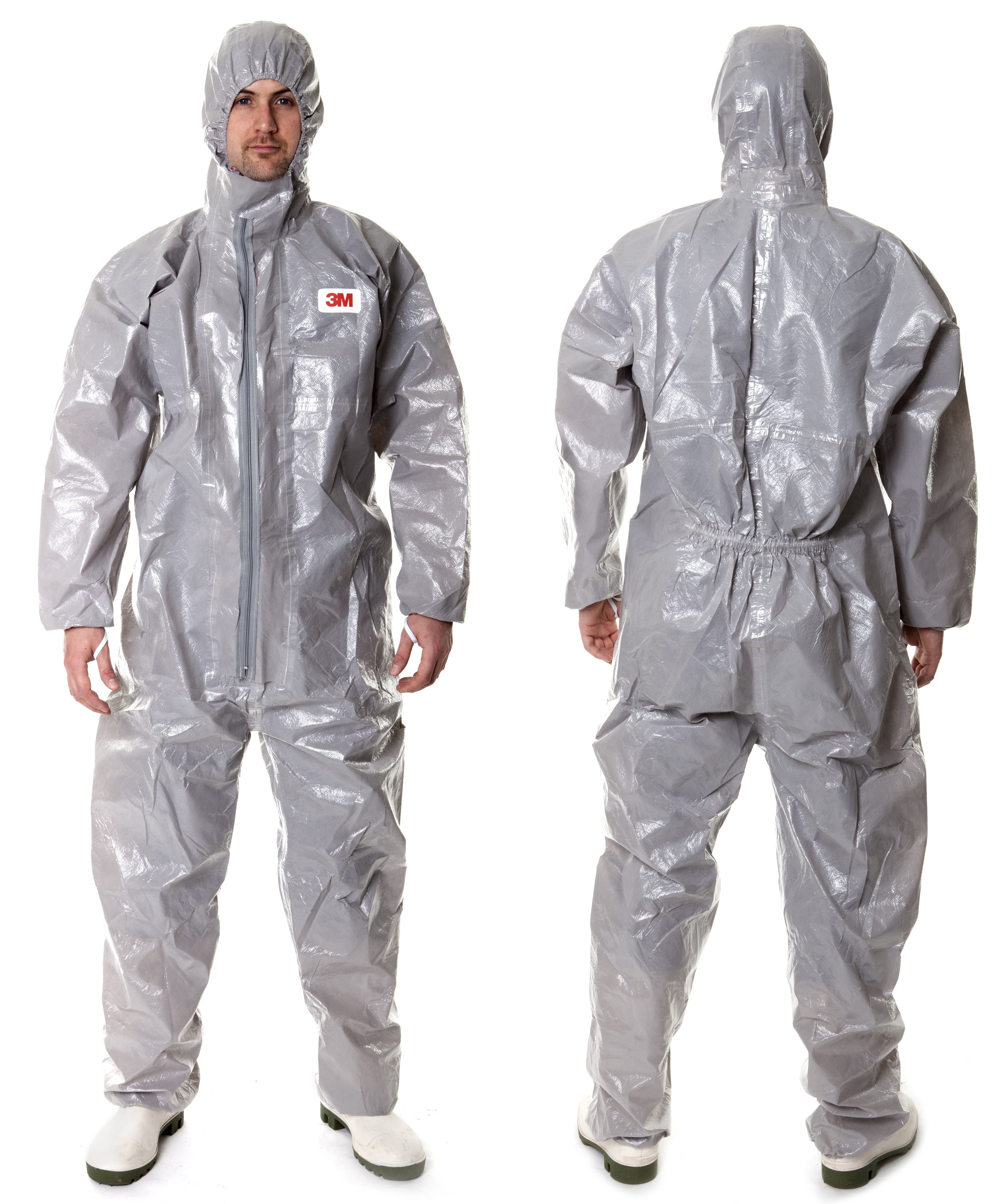 3M™ Protective Coverall 4570, XL, Grey, 1/EA_0