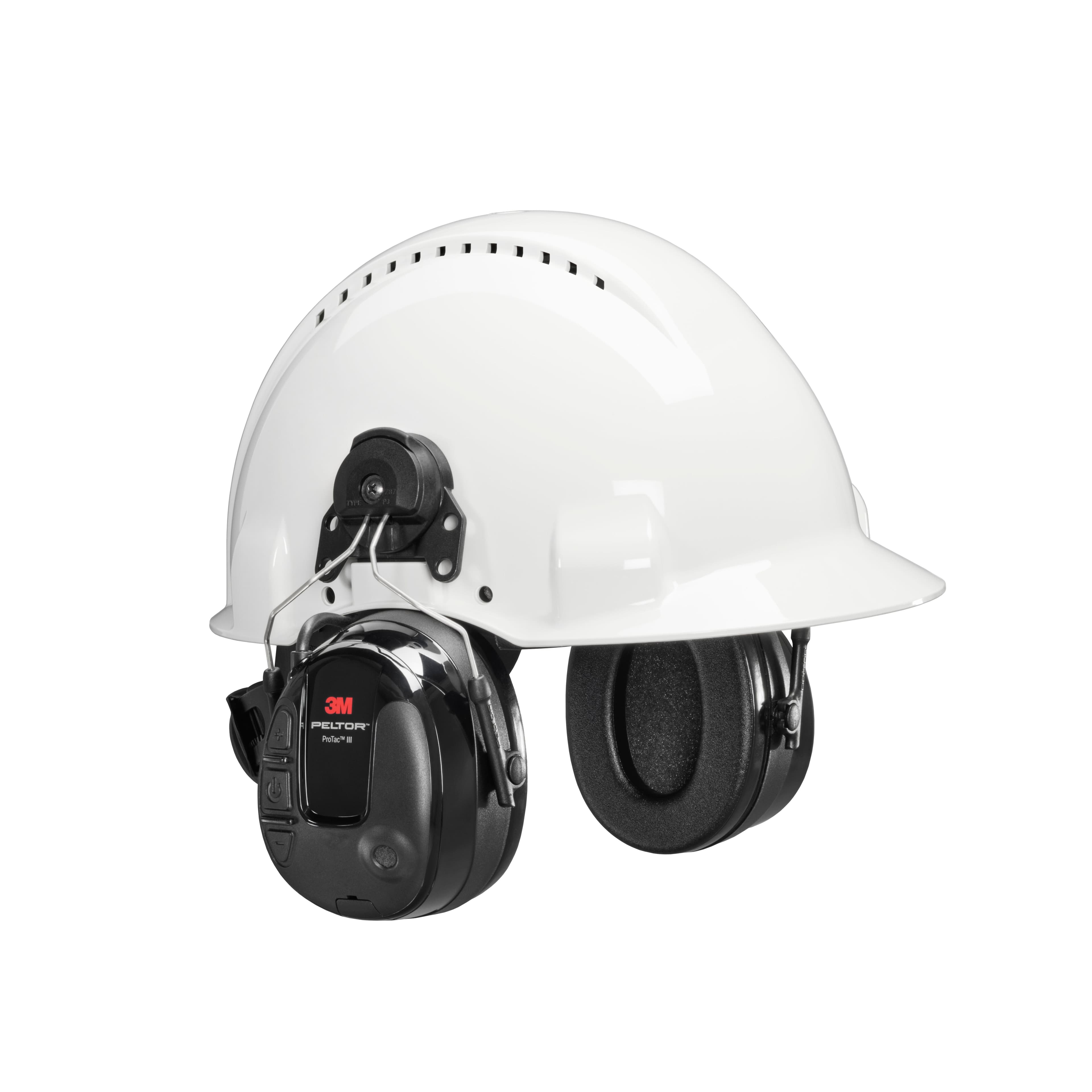 3M™ PELTOR™ ProTac™ III Headset Helmet Mounted MT13H221P3E, 1 ea/Carton