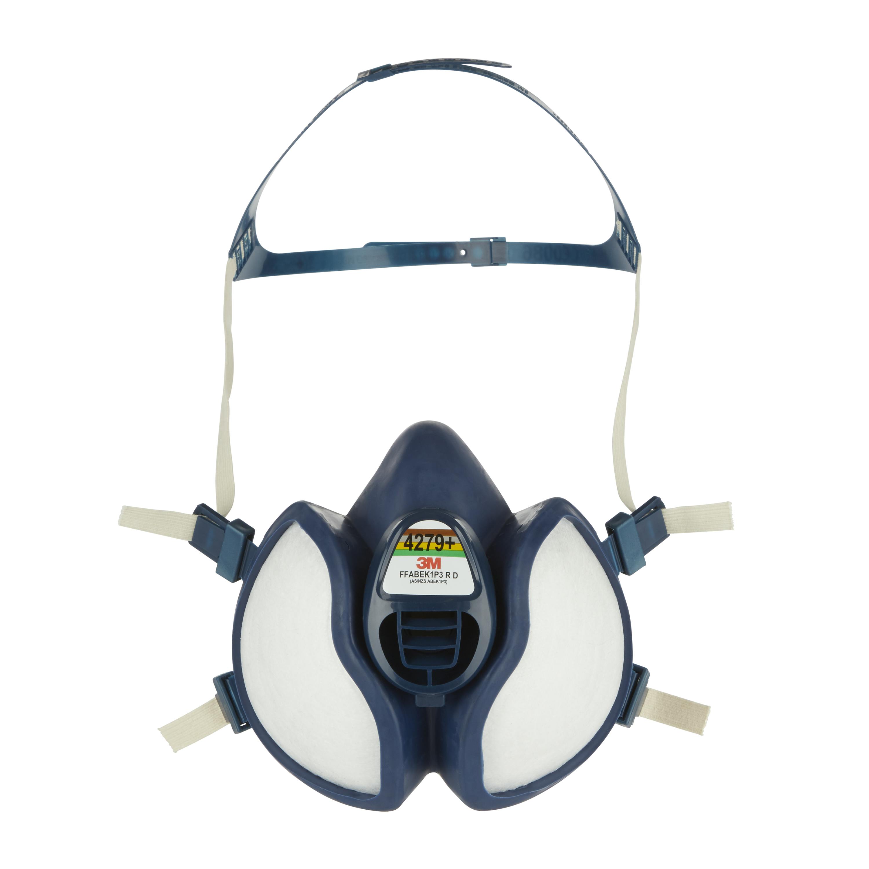 3M™ Maintenance Free Half Face Respirator 4279+, A1B1E1K1P2, 1/Bag_0