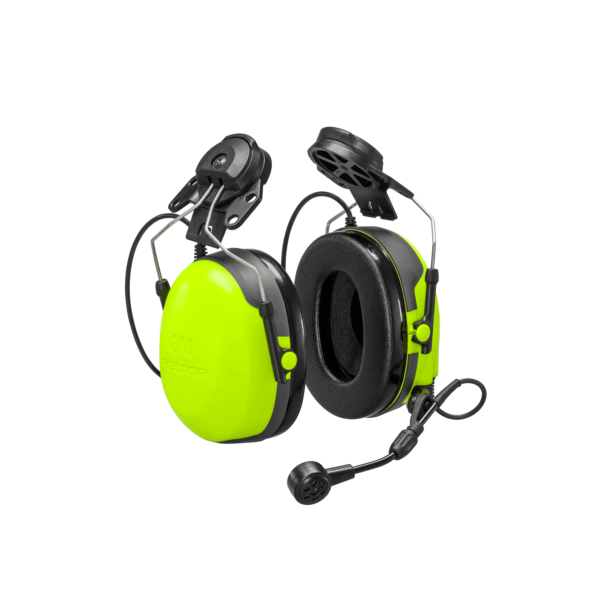 3M™ PELTOR™ CH-3 Headset with PTT MT74H52P3E-111, Hard Hat Attached, FLX2, 1 ea/Case