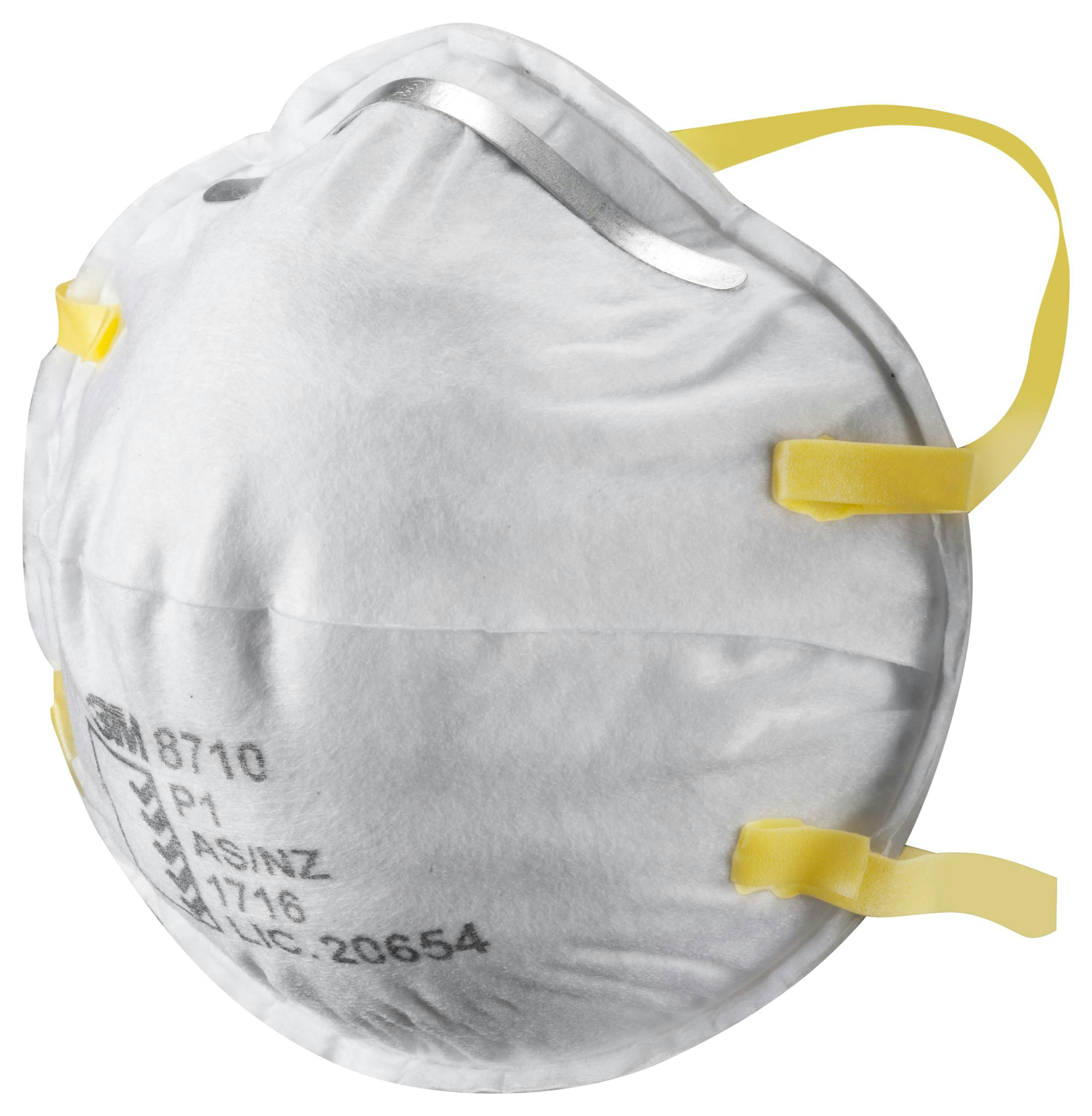 3M™ Cupped Particulate Respirator 8710, P1, 20/Box, 8 Boxes/Case_2