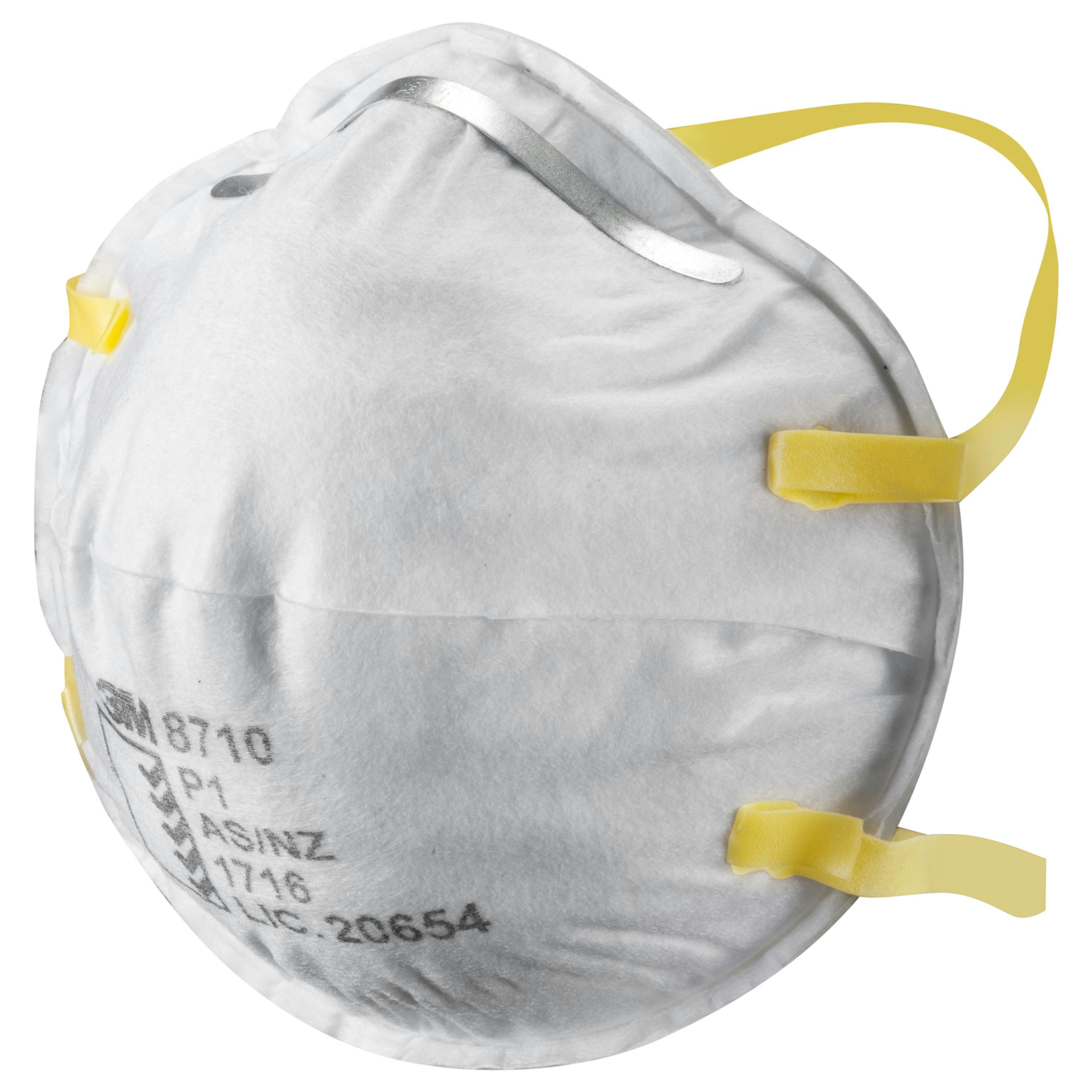 3M™ Cupped Particulate Respirator 8710, P1, 20/Box, 8 Boxes/Case_3