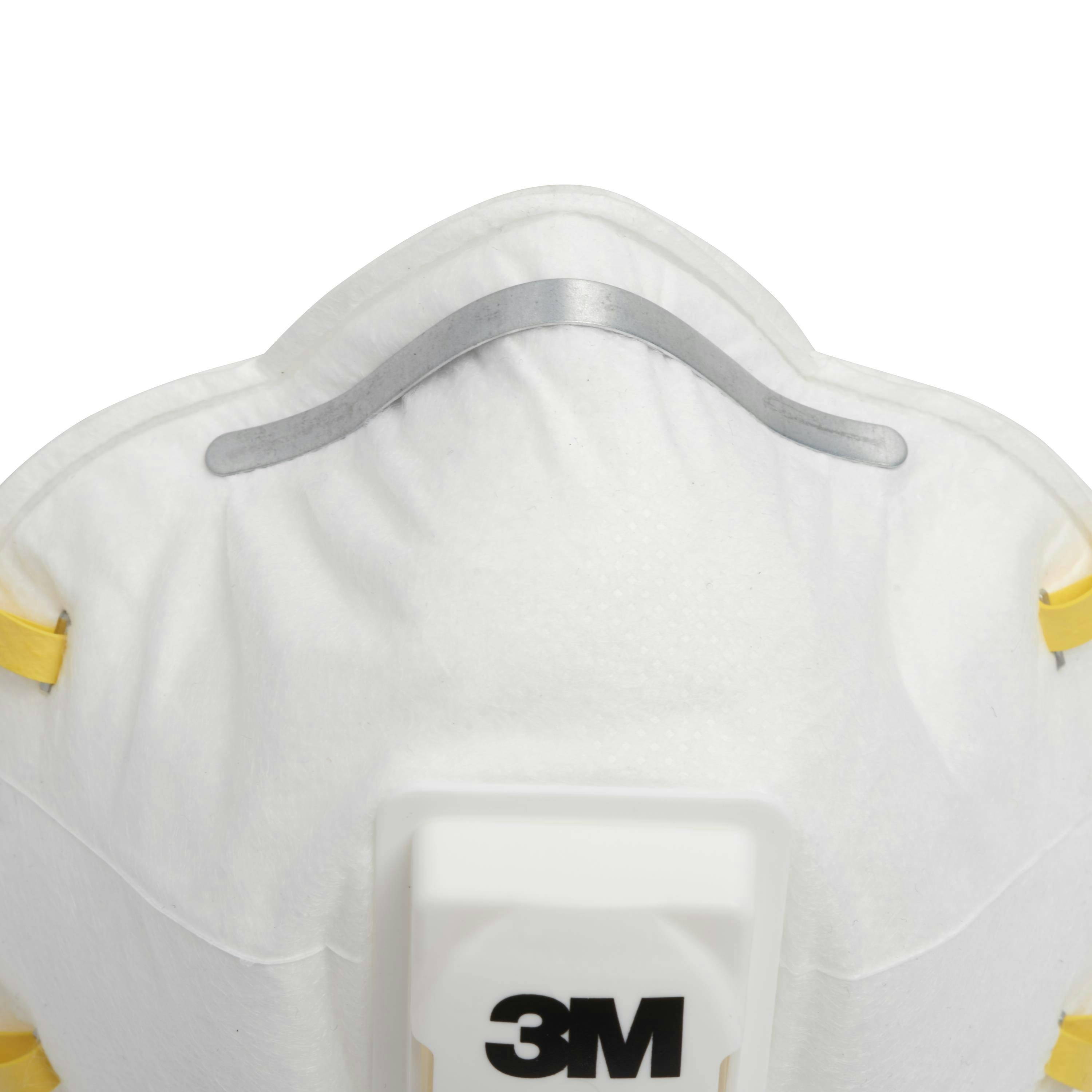 3M™ Cupped Particulate Respirator 8812, P1, valved, 10/Box, 24 Boxes/Case_2