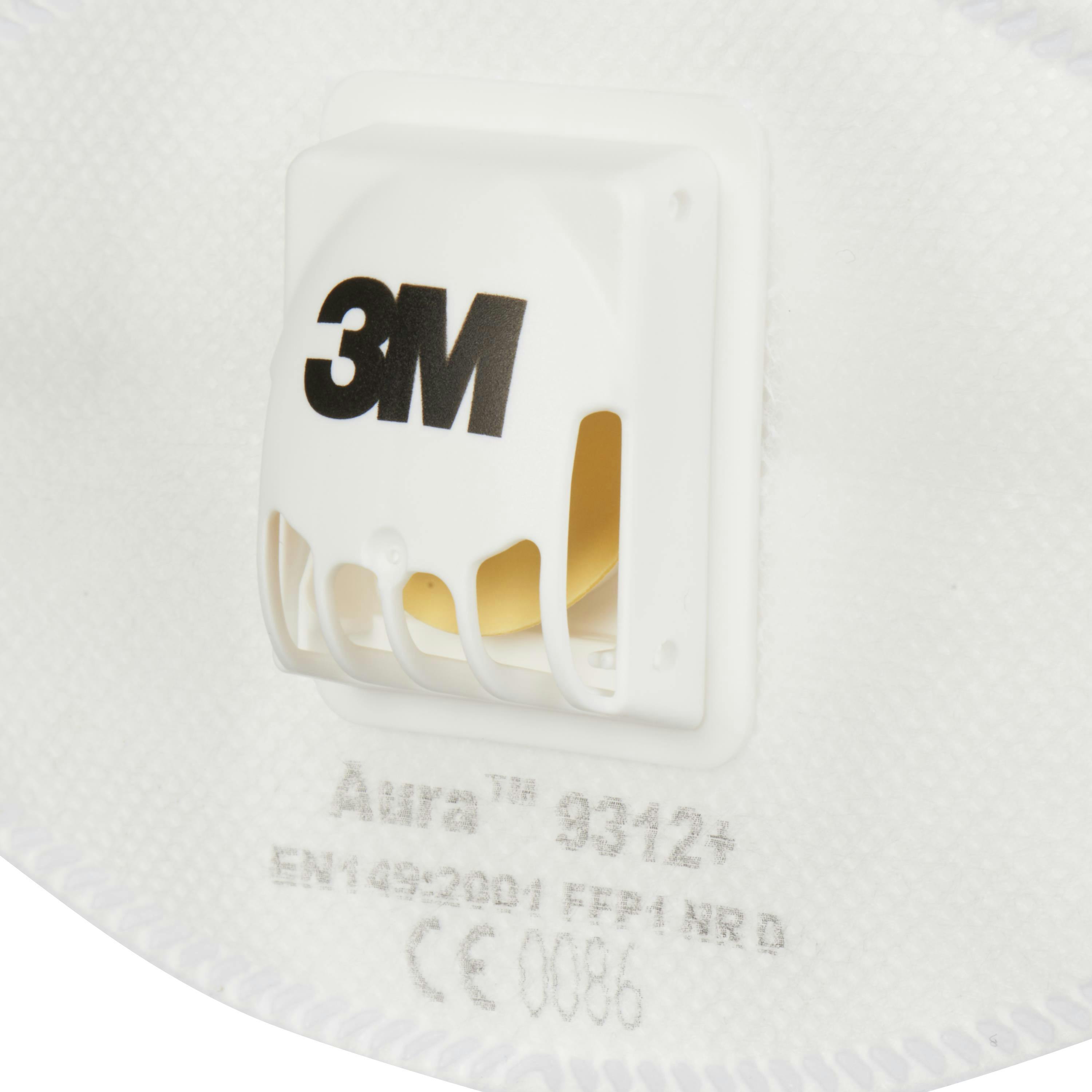 3M™ Aura™ Particulate Respirator 9310A+, P1, 20/Box, 12 Boxes/Case