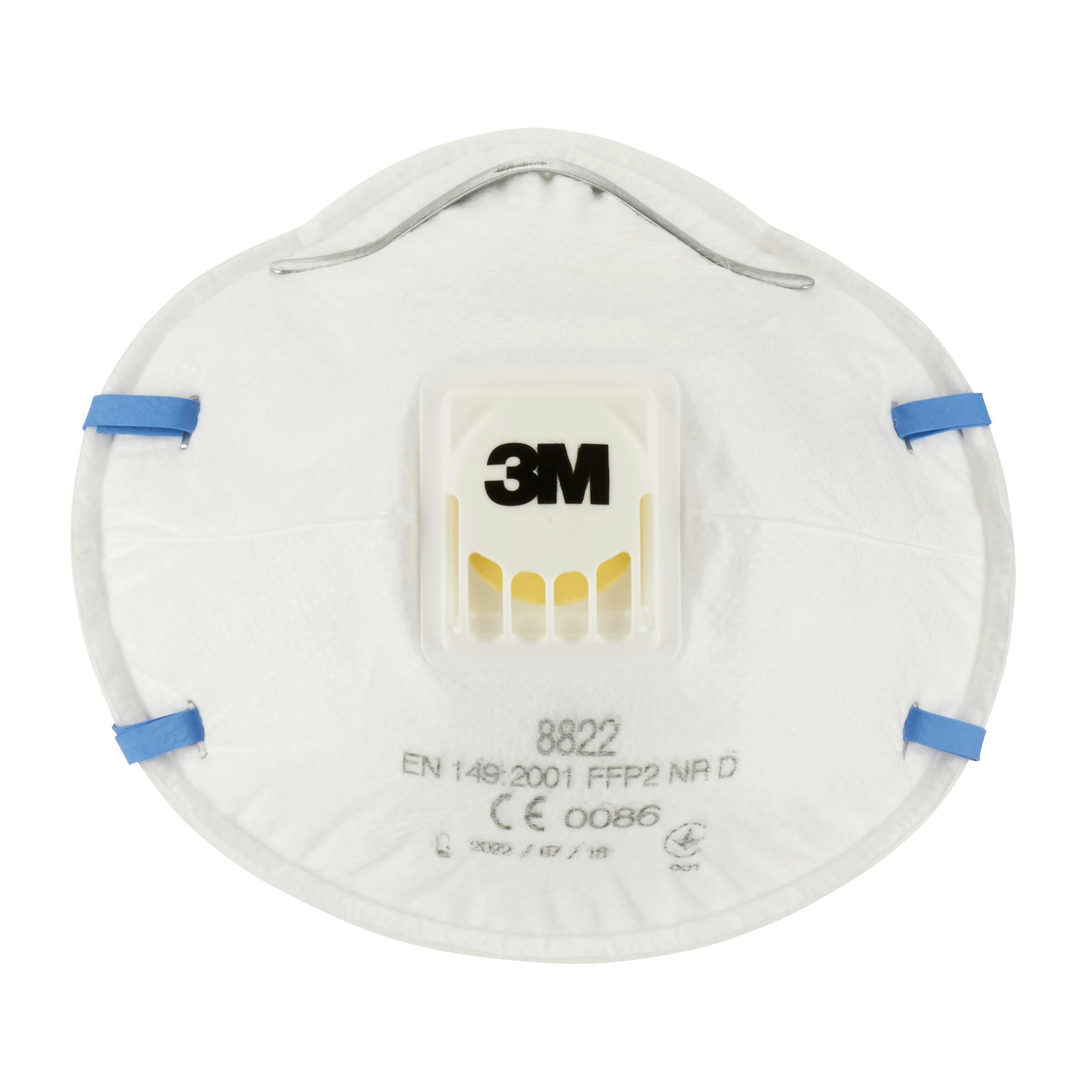 3M™ Particulate Respirator 9322A+P2, 10/Box, 12 Boxes/Case_0