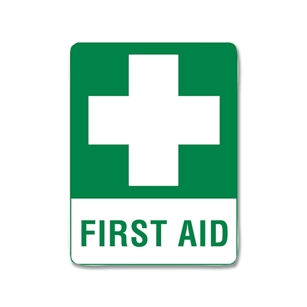 Aero Healthcare First Aid Sticker 10 x 14cm