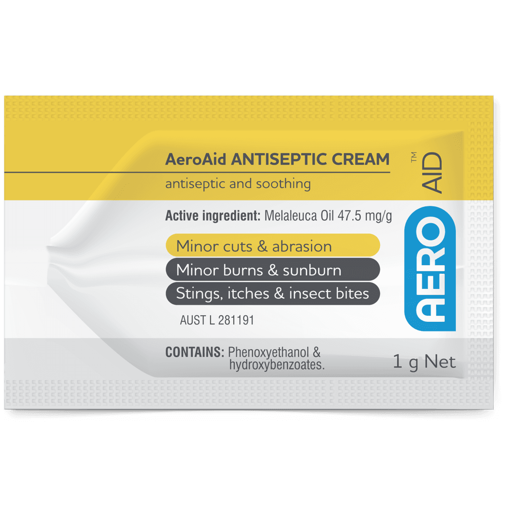 Aero Healthcare AEROAID Antiseptic Cream Sachet 1g