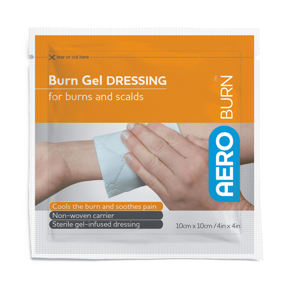 Aero Healthcare AEROBURN Burn Gel Dressing 10 x 10cm