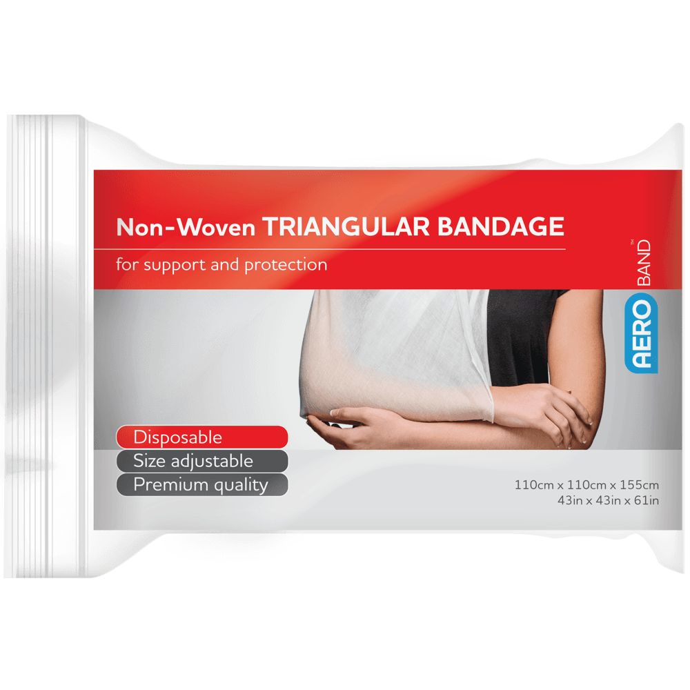 Aero Healthcare AEROBAND Non-Woven Triangular Bandage 110 x 110 x 155cm Bag/10_0