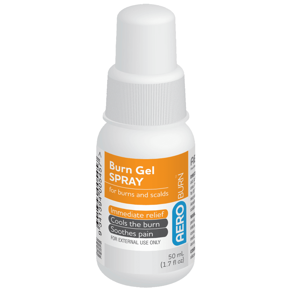 Aero Healthcare AEROBURN Burn Gel Spray Bottle 50ml