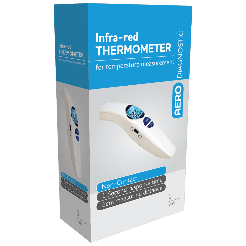Aero Healthcare AERODIAGNOSTIC Slimline Infrared Forehead Thermometer