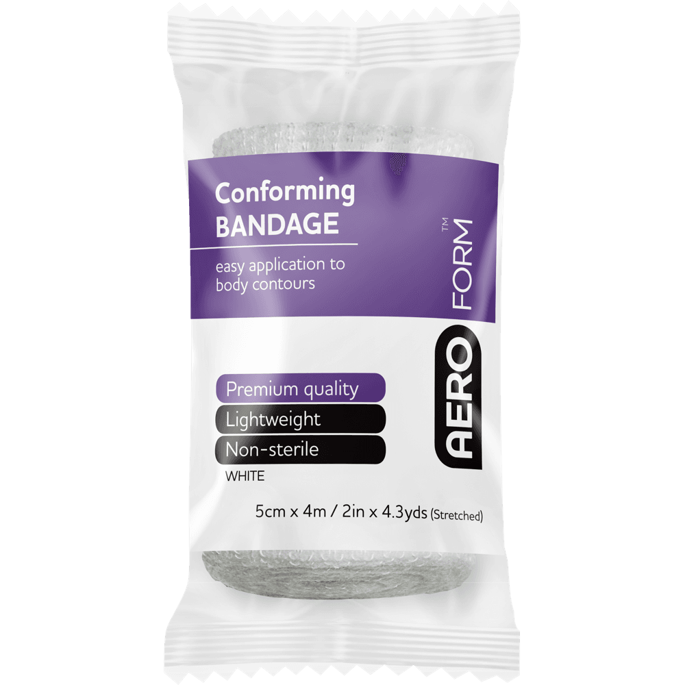 Aero Healthcare AEROFORM Conforming Bandage 5cm x 4M Wrap/12