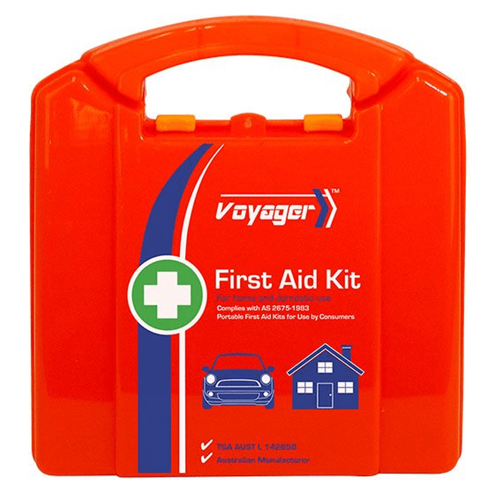 Aero Healthcare VOYAGER 2 Series Plastic Neat First Aid Kit 17.5 x 7 x 19cm