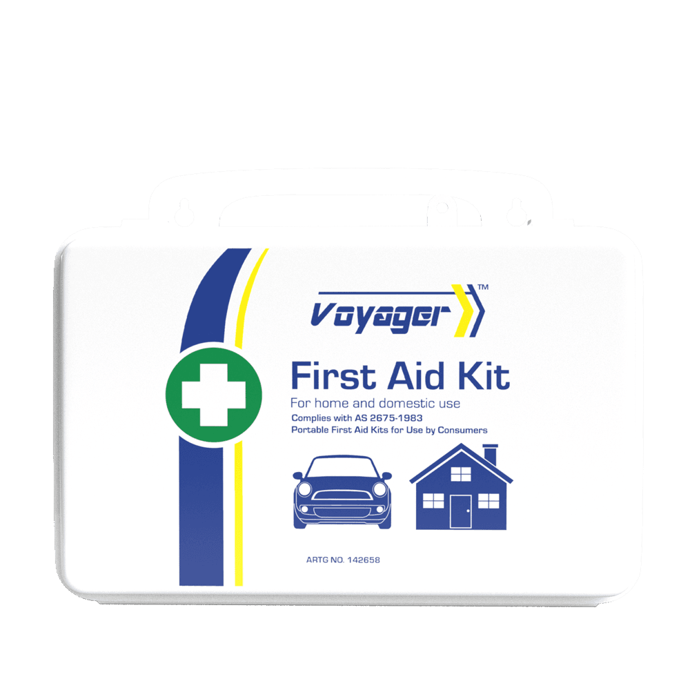 Aero Healthcare VOYAGER 2 Series Plastic Waterproof First Aid Kit 13 x 21 x 7.5cm