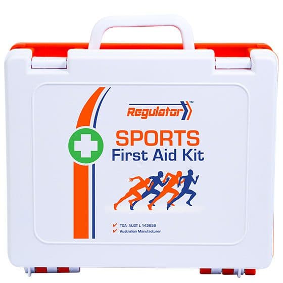 Aero Healthcare REGULATOR 3 Series Plastic Sports First Aid Kit 23.3 x 26.6 x 9.8cm