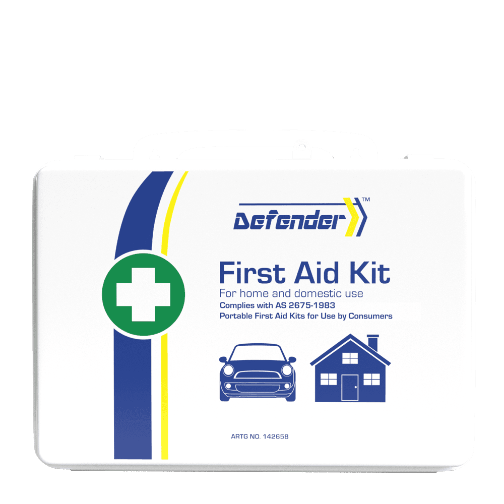 Aero Healthcare DEFENDER 3 Series Plastic Waterproof First Aid Kit 25 x 8 x 17cm