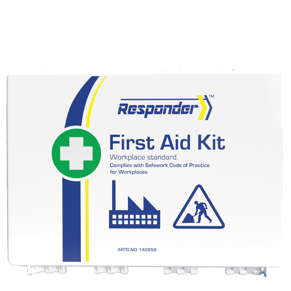 Aero Healthcare RESPONDER 4 Series Plastic Waterproof First Aid Kit 36 x 8.5 x 25cm_0