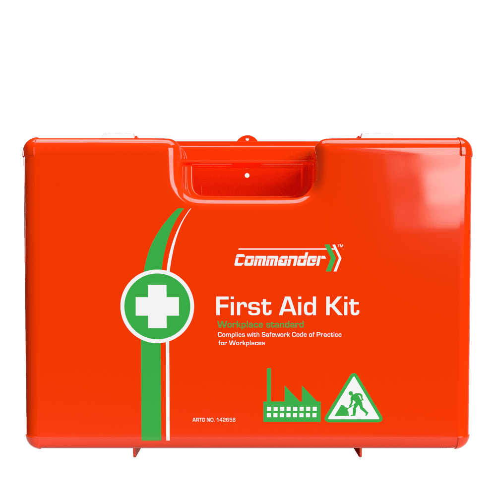 Aero Healthcare COMMANDER 6 Series Plastic Rugged First Aid Kit 43 x 14.5 x 30.5cm