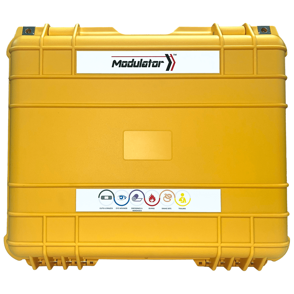 Aero Healthcare MODULATOR Waterproof Tough First Aid Kit 43 x 38 x 15.4cm