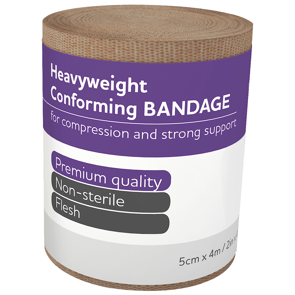 Aero Healthcare AEROFORM Heavyweight Conforming Bandage 5cm x 4M Wrap/12_0