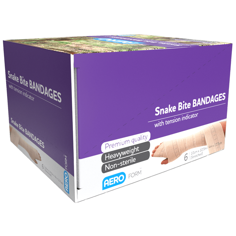 Aero Healthcare AEROFORM Snake Bite Bandage with Indicator 10cm x 10.5M Box/6_0