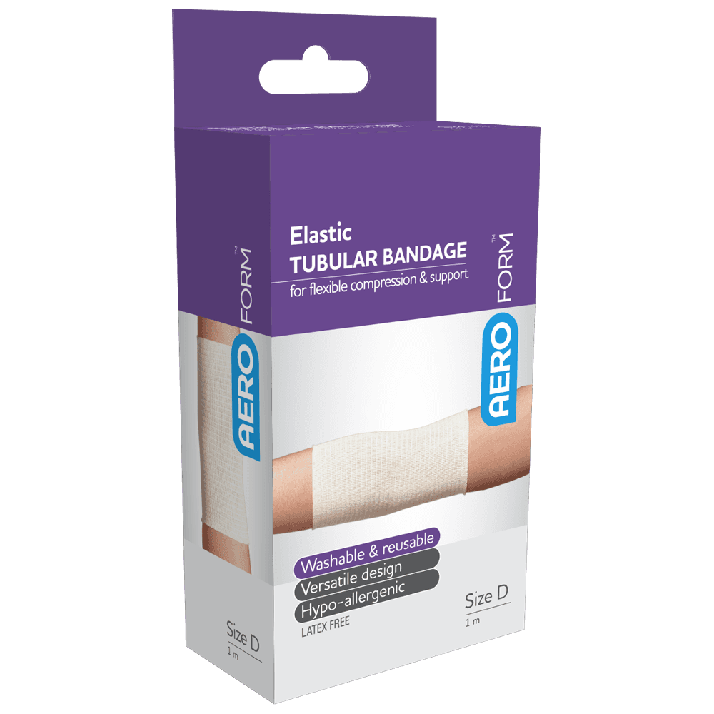 Aero Healthcare AEROFORM Size D Large Limbs Elastic Tubular Bandage 7.5cm x 1M