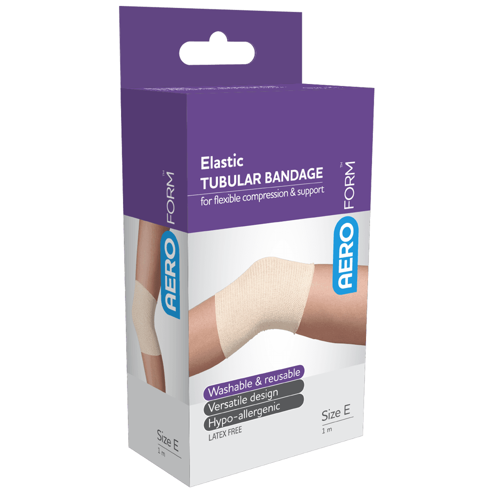 Aero Healthcare AEROFORM Size E Adult Legs Elastic Tubular Bandage 8.5cm x 1M