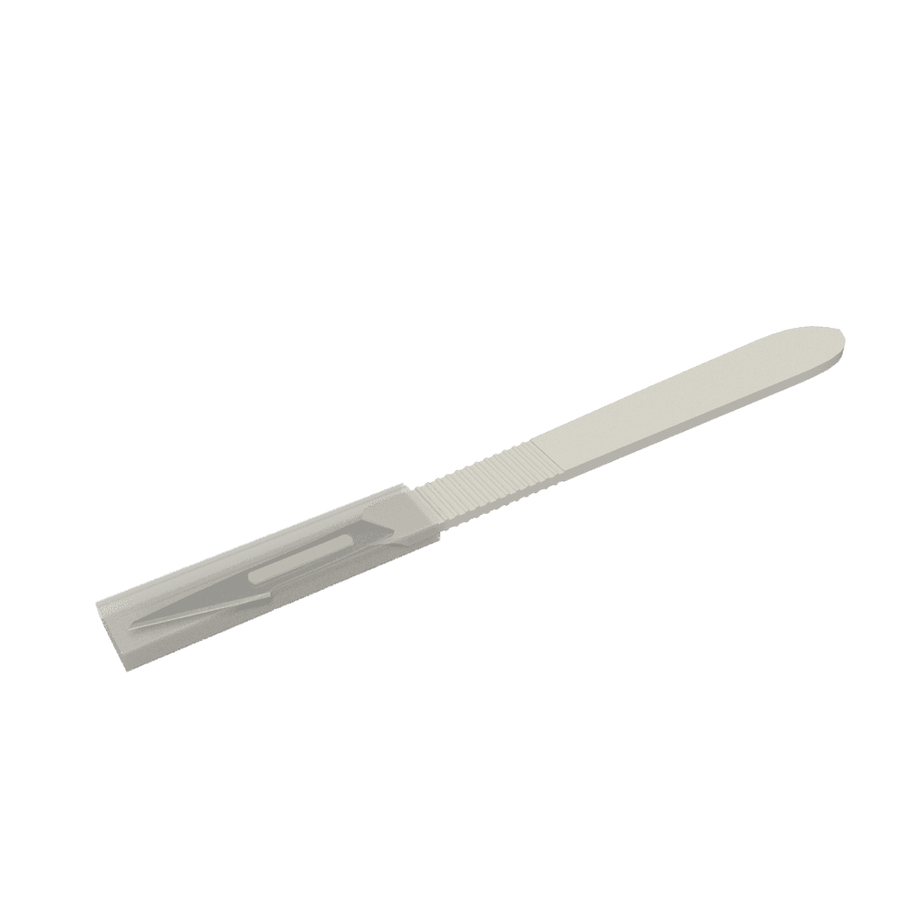 Aero Healthcare AEROINSTRUMENT Disposable No 10 Scalpel Blade &amp; Handle Sterile_0