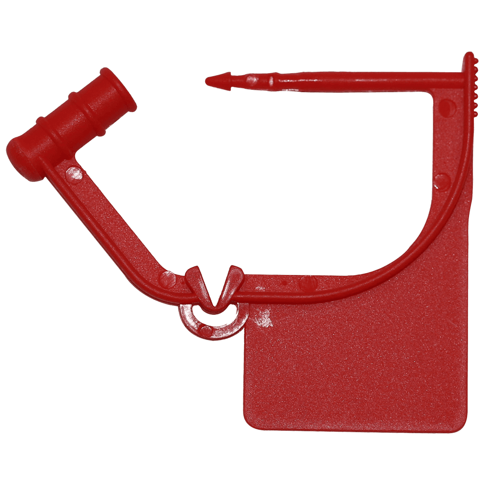 Aero Healthcare Small Red Plastic Safety Seal