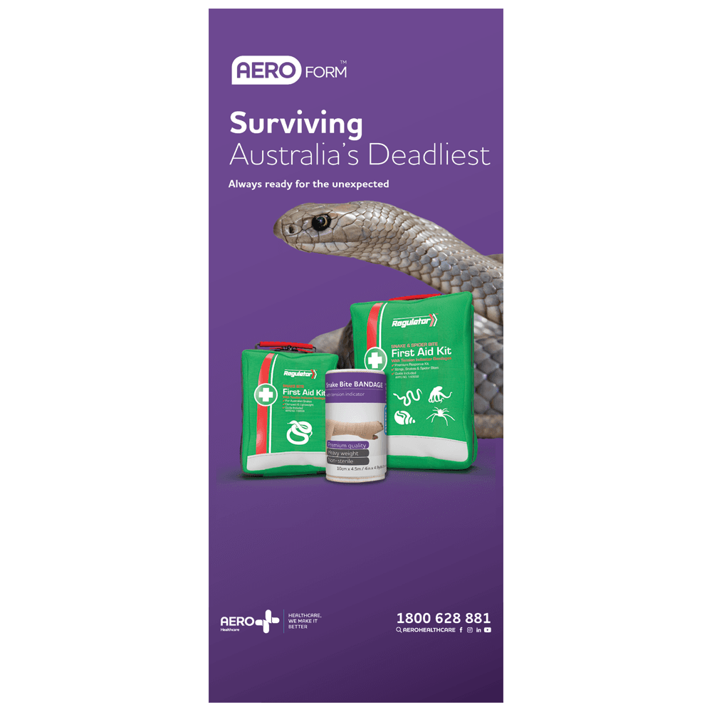 Aero Healthcare Pullup Banner - Snake Bite