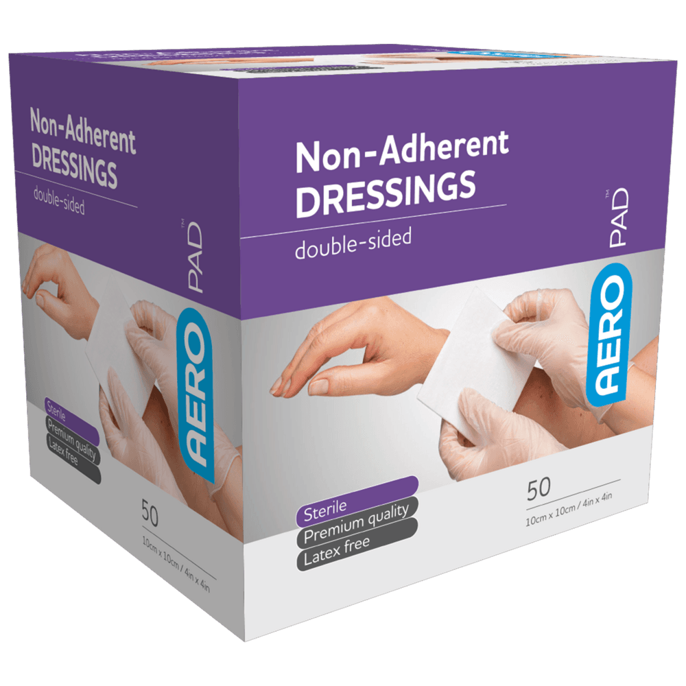 Aero Healthcare AEROPAD Non-Adherent Dressing 10 x 10cm Box/50_0