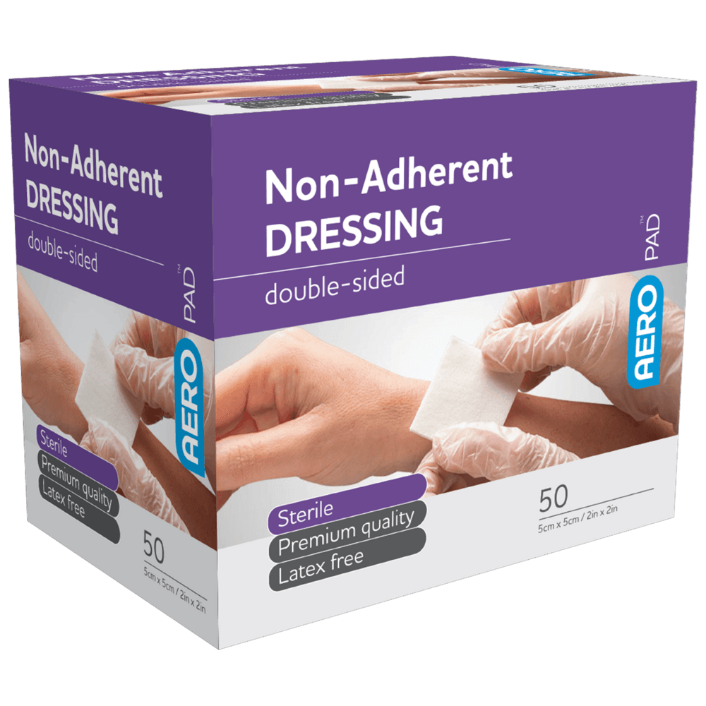 Aero Healthcare AEROPAD Non-Adherent Dressing 5 x 5cm Box/50_0