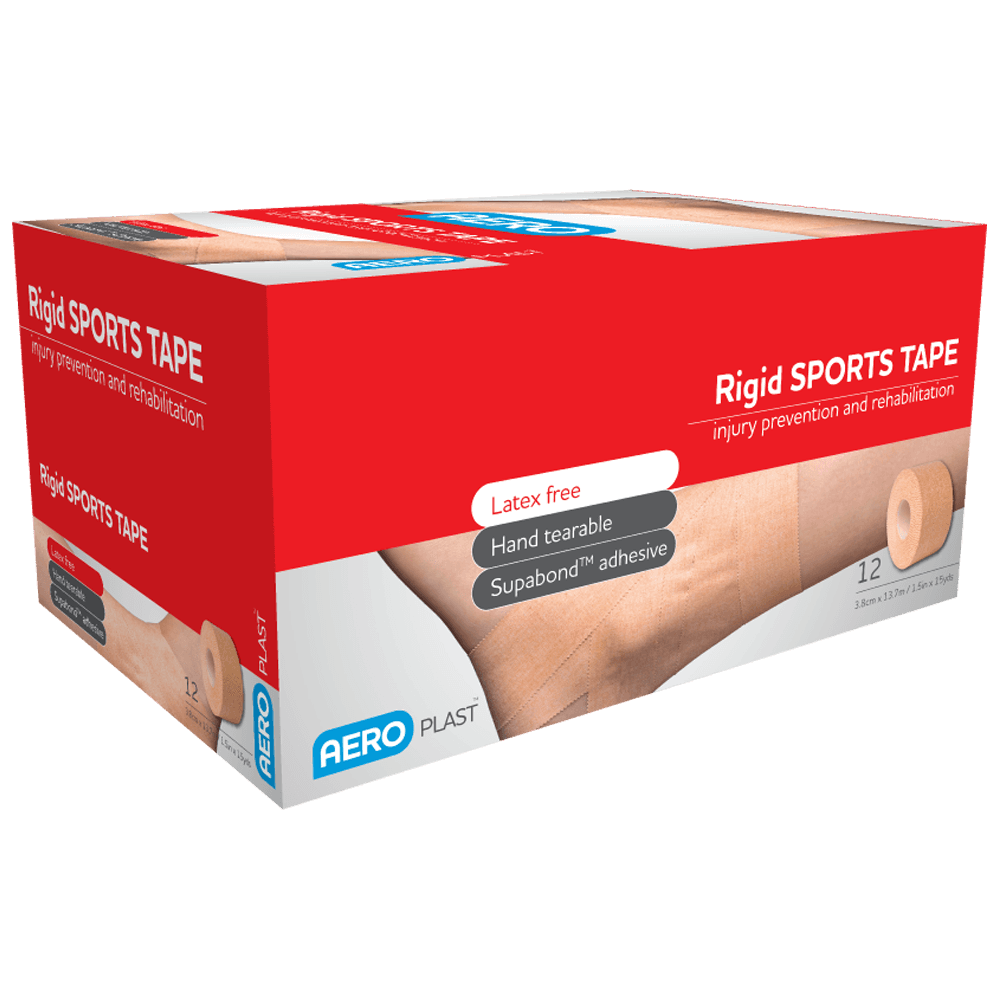 Aero Healthcare AEROPLAST Rigid Sports Tape 3.8cm x 13.7M Box/12_0