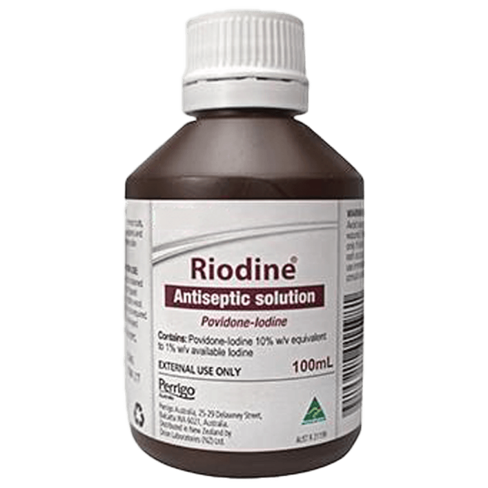 Aero Healthcare RIODINE 10% Povidone Iodine Solution Bottle 100ml_0